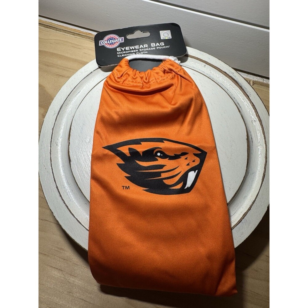 Official Collegiate Oregon State Beavers Mascot Eyewear Bag NWT NCAA